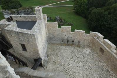 Zamek w Bobolicach Zamek w Bobolicach