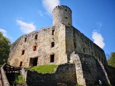 Zamek Lipowiec w Babicach Zamek Lipowiec w Babicach