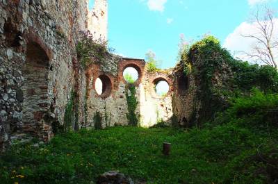 Zamek Tenczyn w Rudnie - kaplica Zamek Tenczyn w Rudnie - kaplica