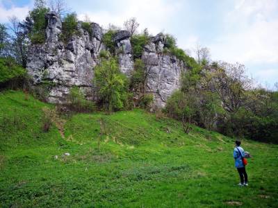Zamek w Białym Kościele, w Dolinie Kluczwody Zamek w Białym Kościele, w Dolinie Kluczwody