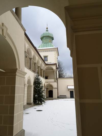 Zamek w Suchej Beskidzkiej Zamek w Suchej Beskidzkiej