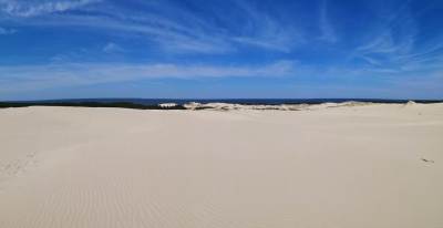 Słowiński Park Narodowy Wydma Lącka Słowiński Park Narodowy Wydma Lącka