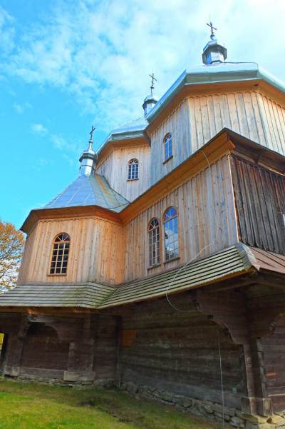 Cerkiew św. Michała Archanioła w Bystrem Cerkiew św. Michała Archanioła w Bystrem