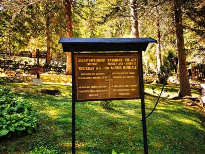 Cimitero di guerra Monte Piana Cimitero di guerra Monte Piana